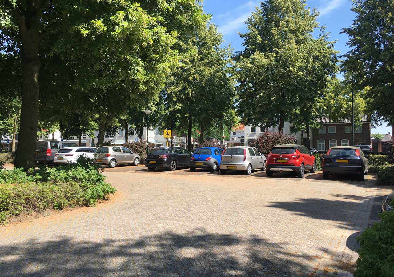 In Schijndel Parkeerplaats Plein 1944