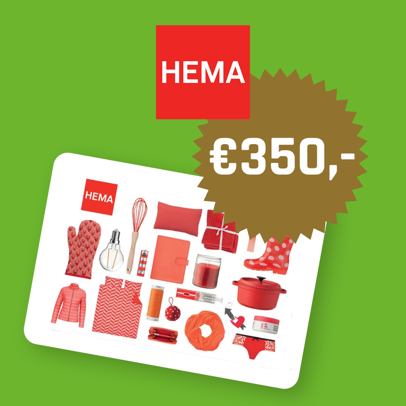 Prijzenfestival HEMA Cadeaubon