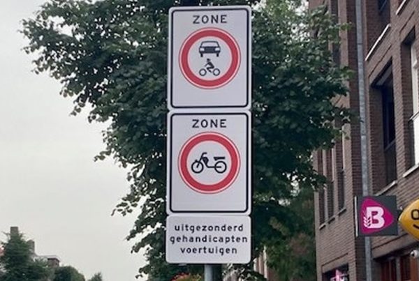 InSchijndel - Verbod voor gemotoriseerd verkeer (Liggend)