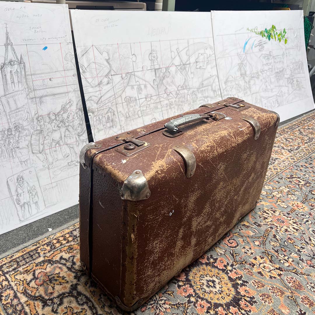 Kunst in steegjes - Rein van Uden