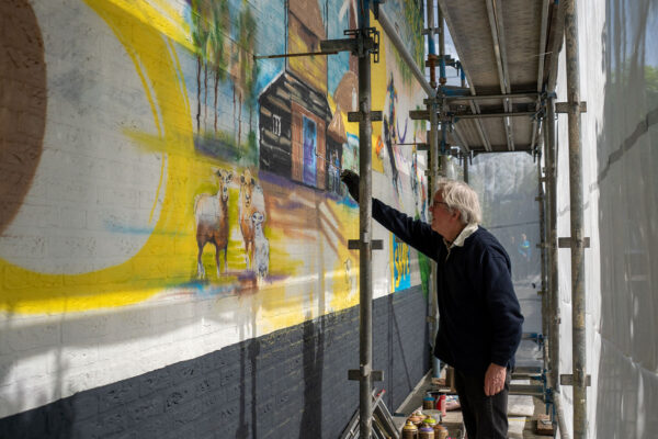 Kunst in steegjes - Rein van Uden